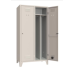 ARMADIO SPOGLIATOIO METALLICO CON RIPIANO SUPERIORE E DIVISORIO SPORCO/PULITO ARMET LINEA CLASSICO