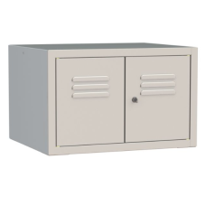 ARMADIO SOPRALZO METALLICO CON 2 ANTE CONTRAPPOSTE PER SPOGLIATOIO(1 POSTO) ARMET LINEA CLASSICO 112S-01/234S-01