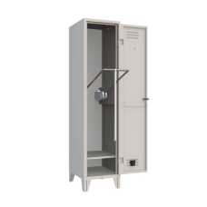 ARMADIO SPOGLIATOIO METALLICO 1 POSTO PER PERSONE DIVERSAMENTE ABILI ARMET LINEA CLASSICO 201ADA