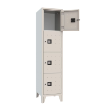 ARMADIO CASELLARIO METALLICO MONOBLOCCO ARMET LINEA QUADRO