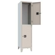 ARMADIO SPOGLIATOIO METALLICO SOVRAPPOSTO ARMET LINEA QUADRO 242/244/246-001