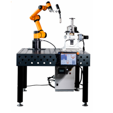 ROBOT SALDATURA AUTOMATIZZATA,TAVOLO 2000x1000,CON POSIZIONATORE ROTO-BASCULANTE AUTOMA 2000 ROTO ZEPHYR 