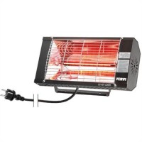 RISCALDATORE ELETTRICO A RAGGI INFRAROSSI CON SUPPORTO PER FISSAGGIO A PARETE DA 1300W FERVI R609