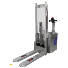 STOCCATORE CON OPERATORE A TERRA IN ACCIAIO INOX,PORTATA 1200KG BADA 12-29D