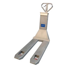 TRANSPALLET MANUALE IN ACCIAIO INOX CON SISTEMA DI PESATURA PORTATA 2000KG BADA TMB-20