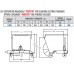 CONTENITORE RIBALTABILE BENNA IN FERRO BUTTI ART: 748RS VOLUME 280 LT,PORTATA KG 580