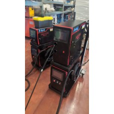 SALDATRICE LASER COMPLETA DI TRAINAFILO e TROLLEY per TRASPORTO BOMBOLA, BERARDO MACCHINE serie CY-WF 