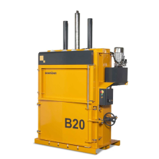 PRESSA VERTICALE PER CARTA,CARTONE,PLASTICA PER RIFIUTI FALCOR BRAMIDAN B20