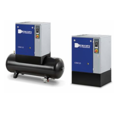 COMPRESSORE A VITE DA 3 A 10 HP, A VELOCITA' VARIABILE, SU BASE O SU SERBATOIO CON O SENZA ESSICATORE, CECCATO CSM 3-9 IVR