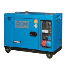 GENERATORE  DI ELETTRICITA' CGM  SERIE SUPER POWER DIESEL, 3000 GIRI ,DUAL MONOFASE/TRIFASE DA 7.2 KW O 9.6 KW