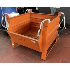 CONTENITORI  IN FERRO PESANTE DIM.100X80H90  USATI 