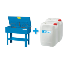 VASCA DI LAVAGGIO DOPPIO USO+LIQUIDI LAVAPEZZI FERVI KIT0194