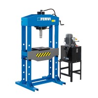 PRESSA ELETTROMECCANICA 75 TON,CON MOTORE 230/400V FERVI P001/75EP
