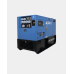 GENERATORE GENSET DIESEL INDUSTRIALE SUPER SILENZIATO, MOTORE YANMAR O FPT 1500 GIRI,RAFFR. A LIQUIDO, AVVIAMENTO ELETTRICO -PRED.AUTOMATICO DA 12,8 A 105,6 KW