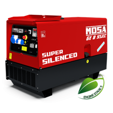 GENERATORE DI ELETTRICITA' MOSA 1500 GIRI YANMAR COMPATTO A DIESEL DA 7.2 KW A 35.2 KW
