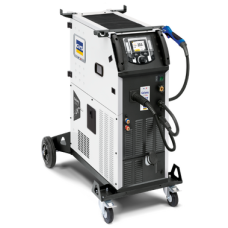 SALDATRICE CON RUOTE,INVERTER MULTIPROCESSO,TRIFASE,MIG/MAG PULSATA,400A,GYS GALAXY 400T W DUO