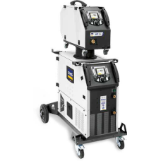 SALDATRICE CON RUOTE,INVERTER MULTIPROCESSO,TRIFASE,MIG/MAG PULSATA,400A,GYS GALAXY 400T G