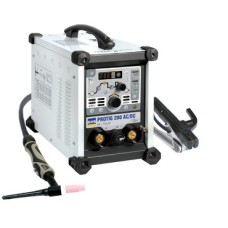 SALDATRICE INVERTER MONOFASE A TIG AC/DC E MMA,200A,GYS PROTIG 200 AC/DC
