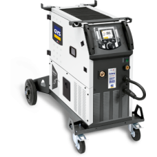 SALDATRICE CON RUOTE,INVERTER MULTIPROCESSO,TRIFASE,MIG/MAG PULSATA,400A,GYS GALAXY 400T DUO