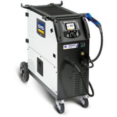 SALDATRICE CON RUOTE,INVERTER MULTIPROCESSO,MONOFASE/TRIFASE,MIG/MAG,250A,GYS KRONOS 250M/250T