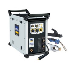 SALDATRICE INVERTER SEMIAUTOMATICA MONOFASE,VOLTAGGIO FLESSIBILE,MIG/MAG,FILO ANIMATO E MMA,220A,GYS MULTIWELD FV220M/FV220M-C