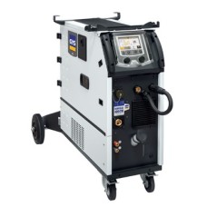 SALDATRICE CON RUOTE COMPATTA,MULTIPROCESSO,TRIFASE,MIG/MAG PULSATA,CON UNITA' DI RAFFREDDAMENTO INTEGRATA,400A,GYS NEOPULSE 400 CW