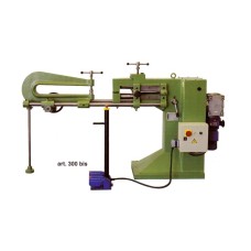 BORDATRICE MOTORIZZATA CON TAGLIADISCHI HYLLUS ART 300BIS ROBURBIS INTERASSI ALBERI 100 MM, SPESSORE MAX LAMIERA 3 MM