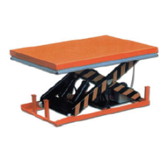 PIATTAFORME ELETTRICHE FISSE SERIE A SINGOLO PANTOGRAFO LEVANTE HW