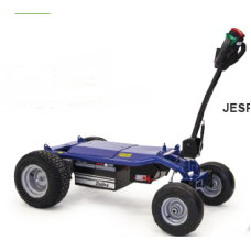 TRAPORTATORE ELETTRICO A 4 RUOTE CON TIMONE LEVANTE JESPI