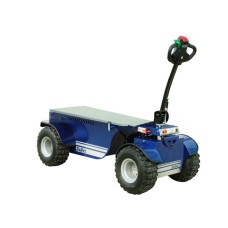 TRASPORTATORE ELETTRICO MULTIUSO ALL-ROUND UOMO A TERRA 4 RUOTE MOTRICI LEVANTE R6