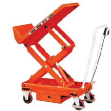 PIATTAFORME MOBILI CON SOLLEVAMENTO ELETTRICO ED INCLINAZIONE PIANALE LEVANTE SERIE TS
