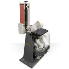 LEVIGATRICE ORIENTABILE A NASTRO COMBINATA A DISCO 400V  MARPOLFR MOD.314