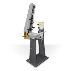 LEVIGATRICE ORIENTABILE A NASTRO TELESCOPICO COMBINATA A SMUSSATRICE 400V A DUE VELOCITA' MARPOLFR MOD.583
