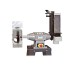 LEVIGATRICE ORIENTABILE A NASTRO COMBINATA A PULITRICE A SPAZZOLA 400V A 1 VELOCITA' MARPOLFR MOD.205
