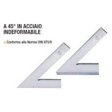 SQUADRE A 45° IN ACCIAIO INDEFORMABILE LTF 2100-2110