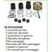 MOTOPOMPA A BENZINA PER ACQUE CHIARE E SCURE CLEANCRAFT MOD.SWP 80