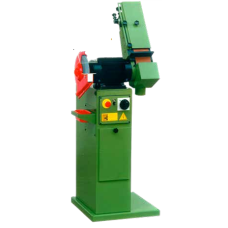 LEVIGATRICE A NASTRO da 1000x100 ORIENTABILE CON SMERIGLIATRICE TRIFASE,COMPLETA DI BASAMENTO,NEBES ( EX APM ) MOD. L150 