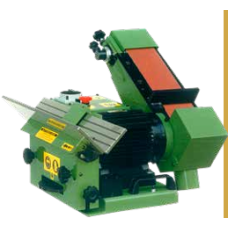 LEVIGATRICE A NASTRO da 100x1000  ORIENTABILE CON SMUSSATRICE NEBES ( EX APM ) MOD.L65