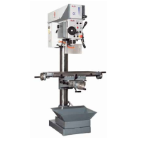 TRAPANO A COLONNA DA TAVOLA A CROCE,C.M.4, DISCESA AUTOMATICA NEW DRILL TCL 40 TC DA