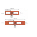 GANCIO PER FORCHE PER CARRELLI ELEVATORI - NOVAMACH NMK15L-NMK30L