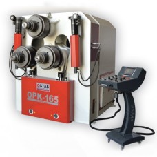 CENTINATRICE CURVAPROFILATI CURVATRICE IDRAULICA,ALBERI DIAMETRO 160 - 180mm OSTAS OPK 165 - 185