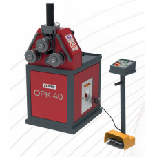 CENTINATRICE CURVAPROFILATI CURVATRICE IDRAULICA OSTAS OPK 40 OPK 45, ALBERI DIAMETRO 50 mm
