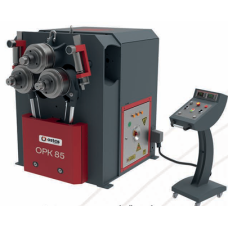 CENTINATRICE CURVAPROFILATI CURVATRICE IDRAULICA,ALBERI DIAMETRO 60 - 80mm,OSTAS OPK 65 - 85