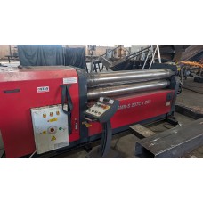 CALANDRA USATA A 3 RULLI SUPERIORE DA 220mm OSTAS 2000X10mm