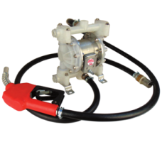 KIT DA TRAVASO CON PISTOLA AUTOMATICA - GASOLIO- 45 LT/MIN-8 BAR-1/2"F-APAC ART.1773.MP12K1