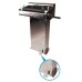 RULLO SPREMIPELLE INOX SU COLONNA APAC ART.1956-ART.1956.P