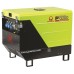 GENERATORE DI CORRENTE DIESEL,SILENZIATO, AVVIAMENTO ELETTRICO,230V/400V,PRAMAC " SERIE P" P6000, P6000s, P11000