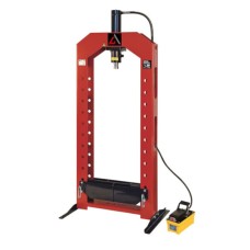 PRESSA IDRAULICA CON POMPA PNEUMATICA A PEDALE POTENZA 12 TONN AXA P12P