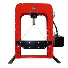 PRESSA IDRAULICA MOTORIZZATA DOPPIA VELOCITA' AUTOMATICA CON RAPIDO POTENZA 110 TONN AXA P110MR