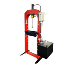 PRESSA IDRAULICA MOTORIZZATA DOPPIA VELOCITA' AUTOMATICA CON RAPIDO POTENZA 12 TONN AXA P12MR